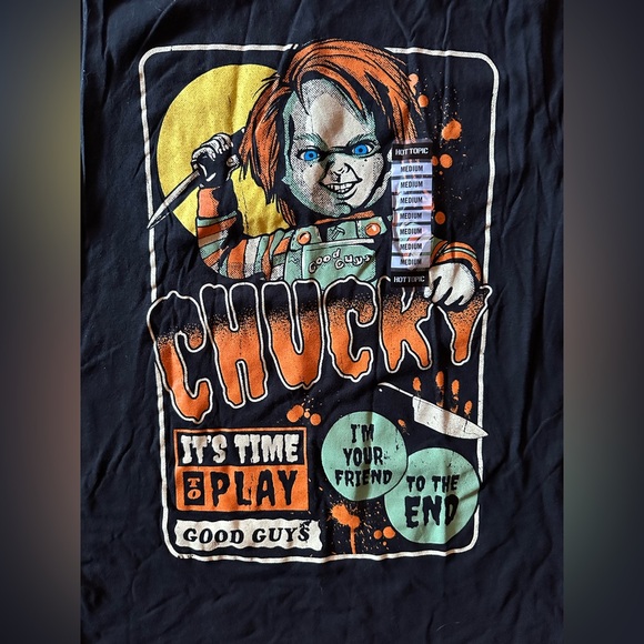 NWT Chucky Vintage Poster T-shirt size medium - Picture 4 of 7